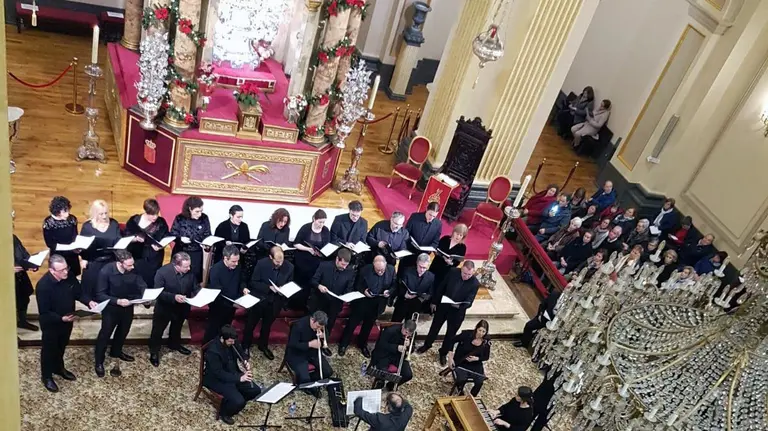 Solemnes vísperas de San Fermín celebradas el 13 de enero