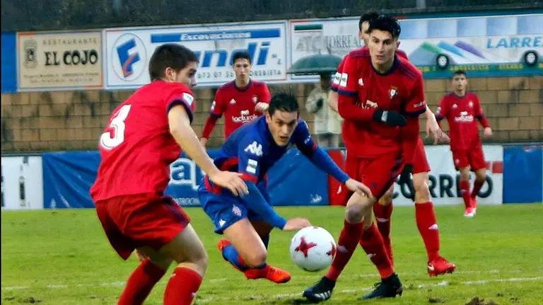 Partido Amorebieta - Osasuna. Facebook SD Amorebieta.