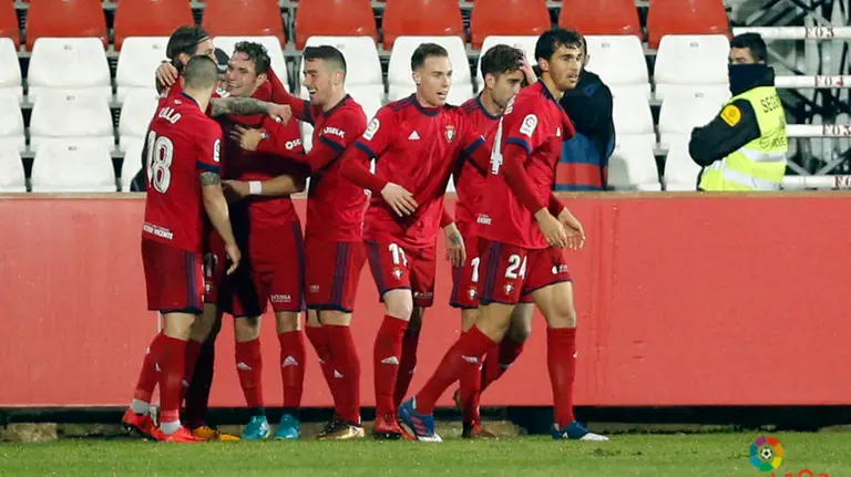 Encuentro entre Osasuna y el Sevilla Atlético LALIGA 123 13