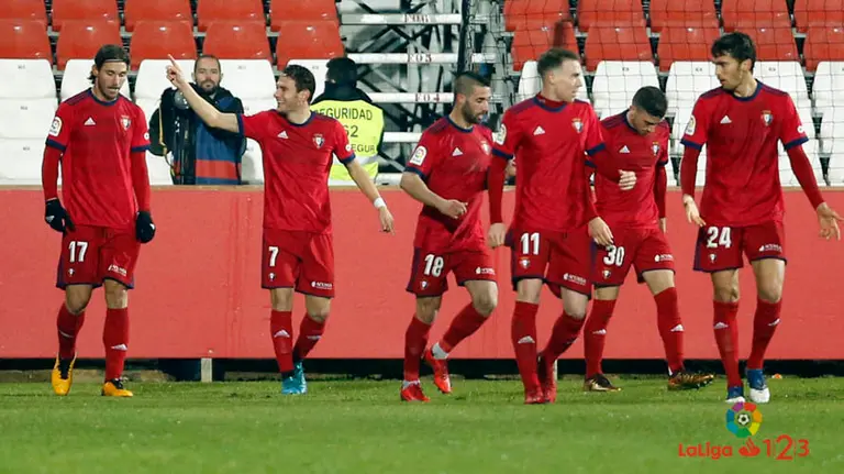 Encuentro entre Osasuna y el Sevilla Atlético LALIGA 123 14
