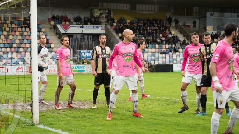 Partido del Tudelano en Lasesarre. Web Barakaldo