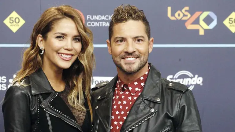 David Bisbal junto a su novia, Rosanna Zanetti