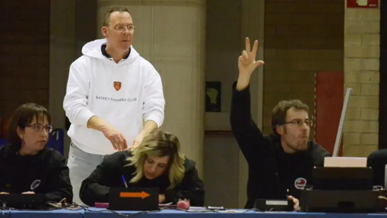 Patxi Ciordia, delegado del Basket Navarra, será homenajeado por el club Foto BASKET NAVARRA