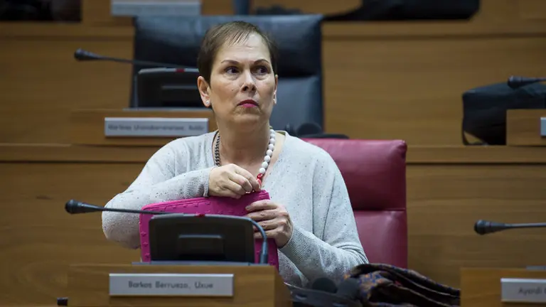 Uxue Barkos, Presidenta del Gobierno de Navarra. PABLO LASAOSA 2