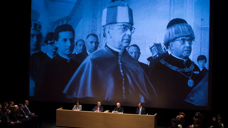 Acto académico en memoria del Gran Canciller de la Universidad Javier Echevarría (1994-2016). PABLO LASAOSA 21