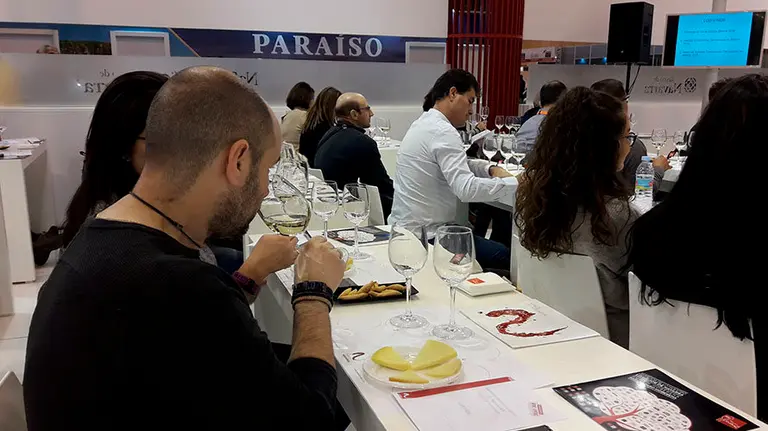 Una de las catas de vino celebradas en FITUR