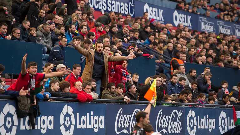 Afición Osasuna - Cultural Leonesa. PABLO LASAOSA 13