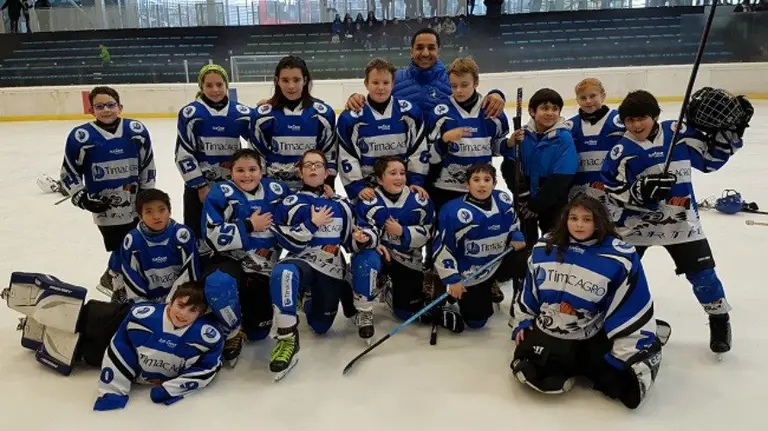 Club de hielo Huarte.