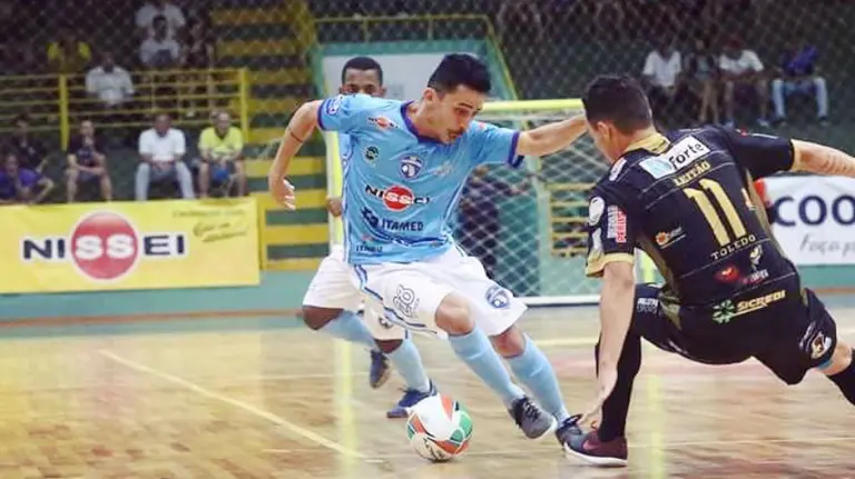 El jugador brasileño Alan, en acción. Cedida.