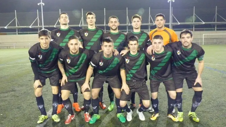 Equipo del Pamplona en Ripagaina.