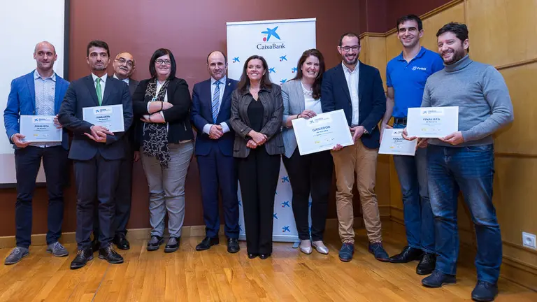 Entrega de los Premios Emprendedor XXI organizados por CaixaBank y CEIN con la presencia del vicepresidente económico, Manu Ayerdi (24). IÑIGO ALZUGARAY