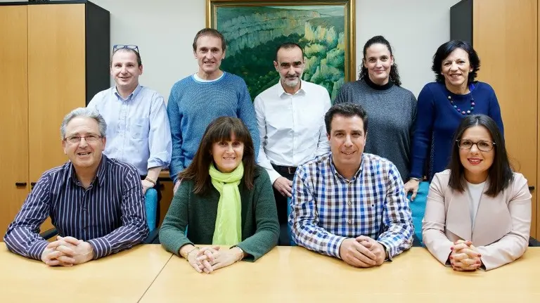 Junta Directiva de Oberena 2018.