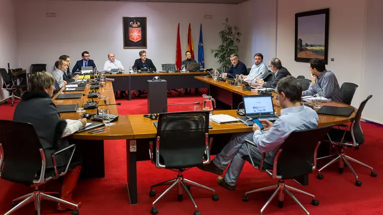 El exalcalde de Ultzama, Francisco Pérez Arregui, comparece en la Comisión de Investigación sobre la Planta de Biometanización de su localidad (30). IÑIGO ALZUGARAY