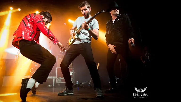 Una imagen del espectáculo I want you back de Michael Jackson