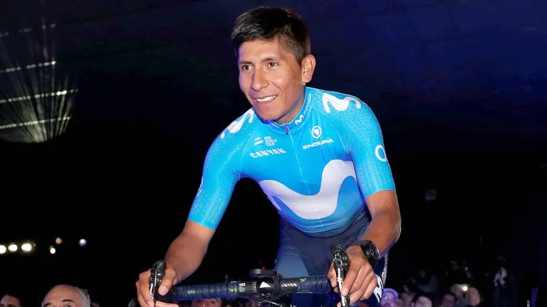 Nairo Quintana. Movistar team.