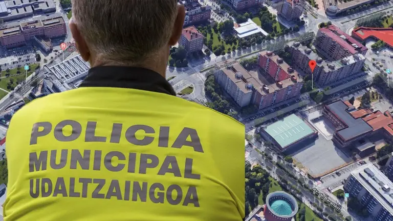 Vista de la calle Malón de Echaide de Pamplona, donde ha ocurrido el suceso