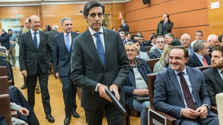 El presidente ejecutivo de Telefónica, José María Álvarez Pallete, ofrece una conferencia en los actos del XV aniversario de Institución Futuro (14). IÑIGO ALZUGARAY