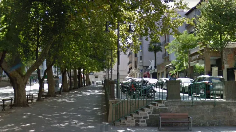 Imagen de la cuesta Labrit de Pamplona ARCHIVO