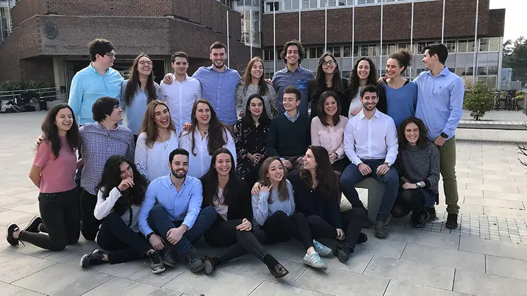 Alumnos organizadores de las Jornadas Interactivas de Cirugía para Estudiantes