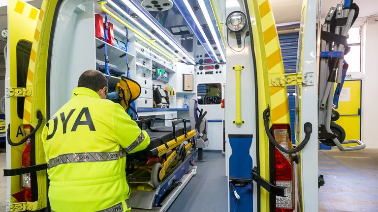 Presentación de materiales y vehículos de un proyecto de la DYA (28). IÑIGO ALZUGARAY