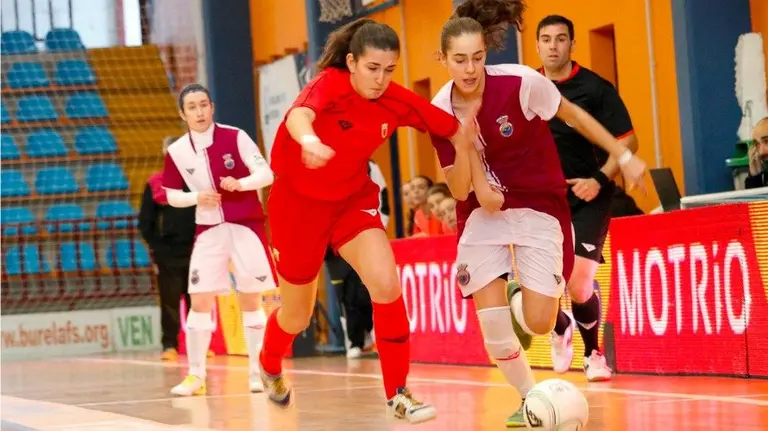 Partido Navarra - Castilla La mancha sub-17. Cedida.