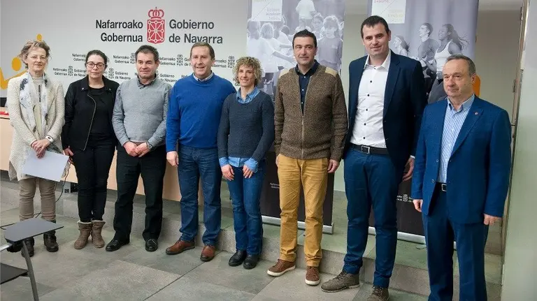 Rueda de prensa del Gobierno de Navarra y FNF. Navarra.es