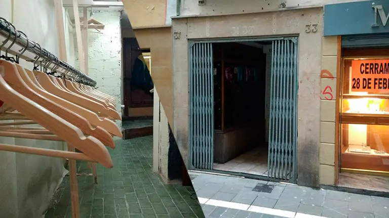 Local de la calle San Nicolás que se utilizará para guardar ropa y como consigna CRISTIAN BETELU 4