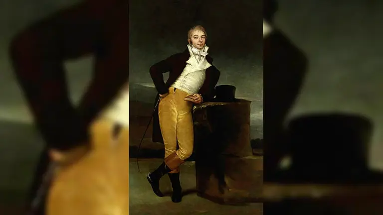 Retrato del Marqués de San Adrián pintado por Francisco Goya.