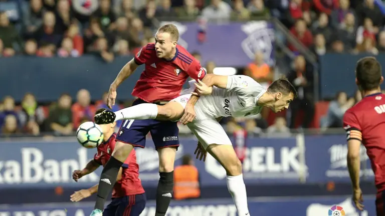 Partido Osasuna - Almería. La Liga.