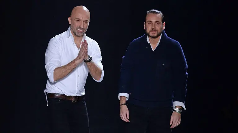 Álvaro Castejón (derecha), junto a Arnaud Maillard EFE