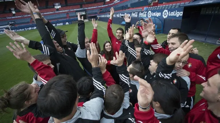 Equipo Osasuna Liga Genuine. CA Osasuna.