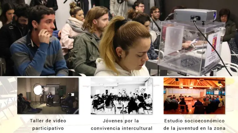 Imagen de la presentaci&oacute;n de los proyectos seleccionados por INDJ en los presupuestos participativos de 2017 Foto TWITTER 2