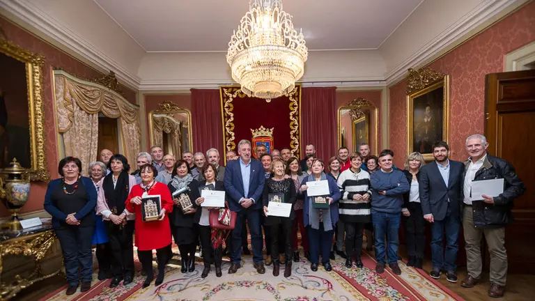 Homenaje del Ayuntamiento de Pamplona al personal municipal jubilado y fallecido en 2017 (20). IÑIGO ALZUGARAY