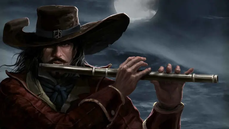 Un momento de la actuación de 'El flautista de Hamelín'