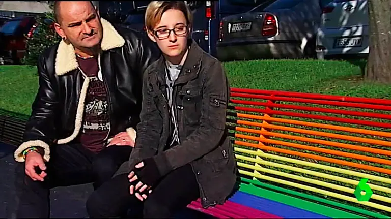 Ekai y su padre Elaxar en La Sexta