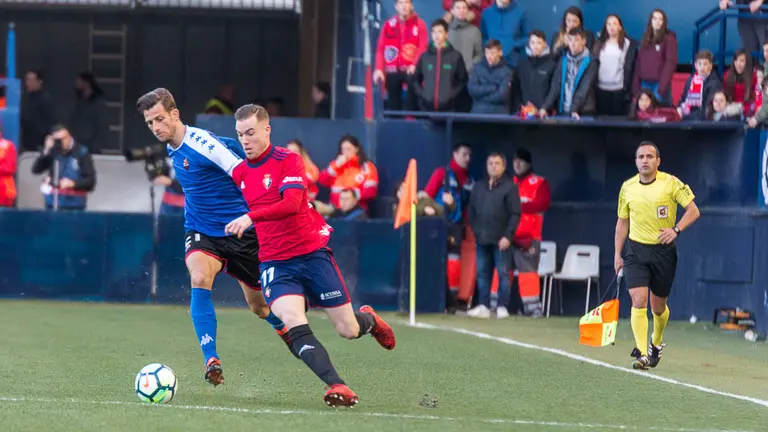 Partido de Liga entre Osasuna y Reus disputado en El Sadar (05). IÑIGO ALZUGARAY