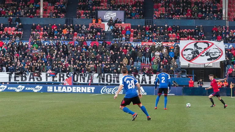 Partido de Liga entre Osasuna y Reus disputado en El Sadar (06). IÑIGO ALZUGARAY
