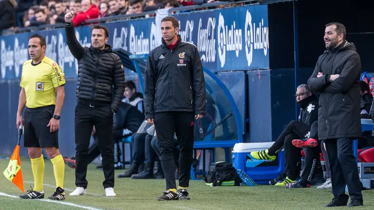 Partido de Liga entre Osasuna y Reus disputado en El Sadar (16). IÑIGO ALZUGARAY