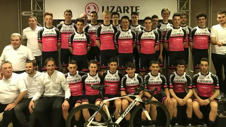 Plantilla del equipo Lizarte. Cedida.