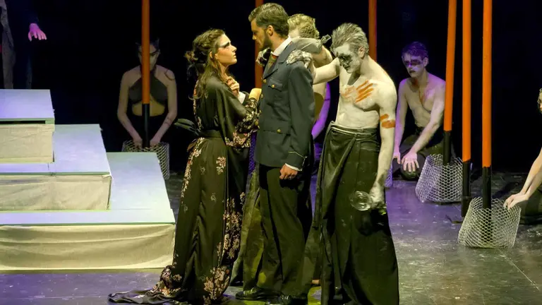 Representación de la tragedia Medea por la compañía de teatro amateur Mutis por el Foro. ÁLVARO JIMÉNEZ (2)