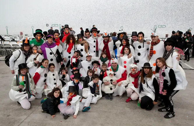 Carnaval y Comida muñecos de nieve JOSETXO BUJÁN