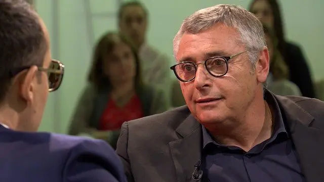 Michael Robinson, en el programa Chester