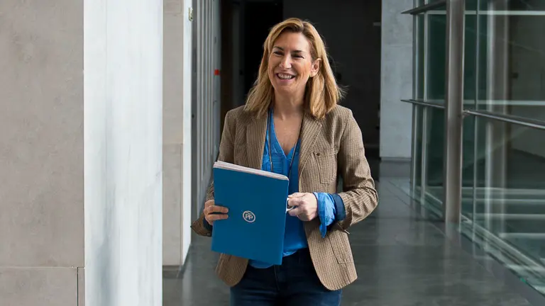 Ana Beltrán, del PPN accede a la Mesa y Junta de Portavoces. PABLO LASAOSA
