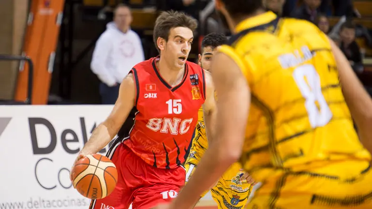 Partido entre el Basket Navarra - Cambados. PABLO LASAOSA04