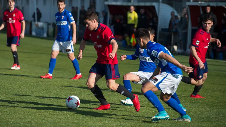 Partido entre Osasuna Promesas y UD Logroñés. PABLO LASAOSA08