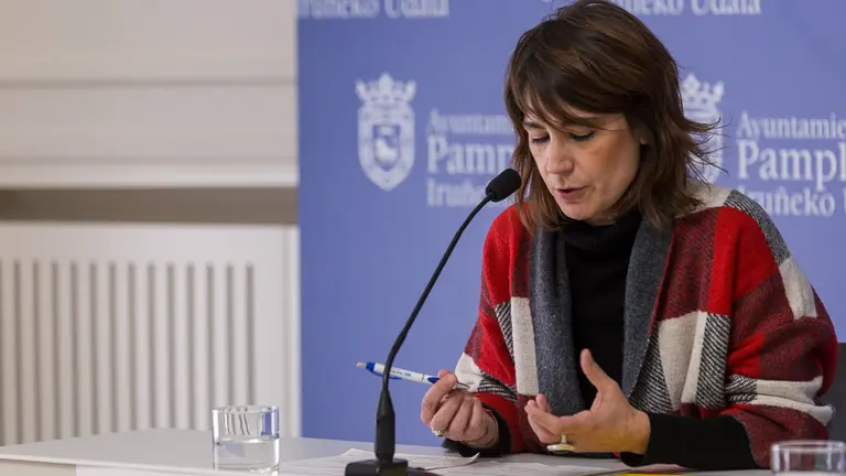 Maider Beloki y Maitena Muruzabal presentan las bases del concurso para la elección del Cartel de San Fermín 2018 (11). IÑIGO ALZUGARAY