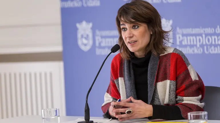 Maider Beloki y Maitena Muruzabal presentan las bases del concurso para la elección del Cartel de San Fermín 2018 (13). IÑIGO ALZUGARAY