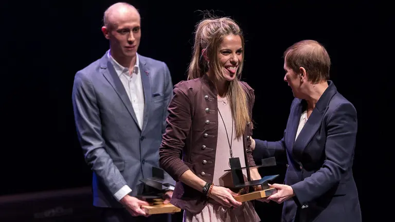 Entrega de los Galardones Deportivos 2017 de Navarra (41). IÑIGO ALZUGARAY