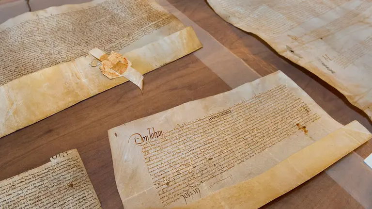 Archivo restaurado de Mendigorria. GOBIERNO DE NAVARRA