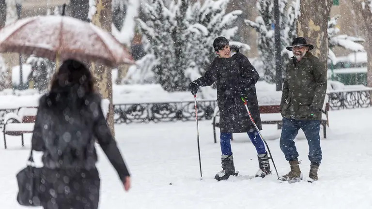 Nieve en Pamplona (51). IÑIGO ALZUGARAY